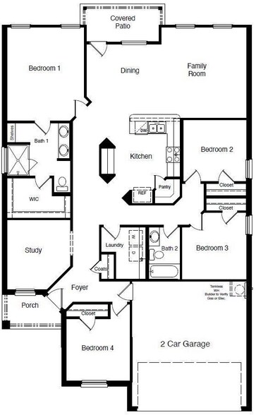 Floorplan - 9912 Huntersville Trl