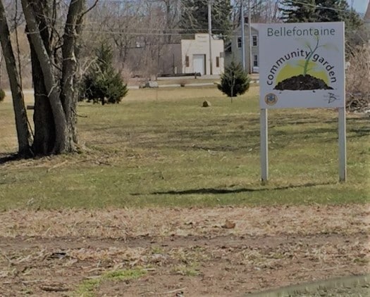 Community Garden down from Victorian Manor - Worth Capital Bellefontaine