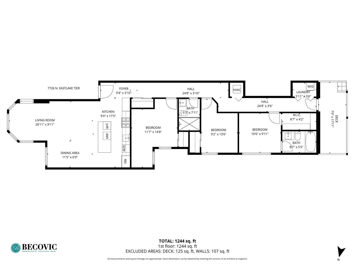 Building Photo - 7726 N Eastlake Ter