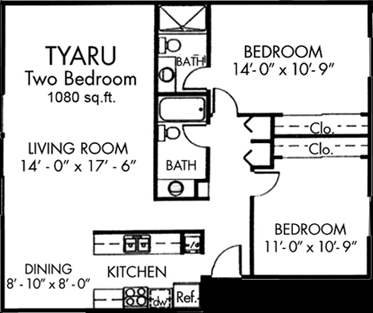 Floorplan - Fountains in the Green