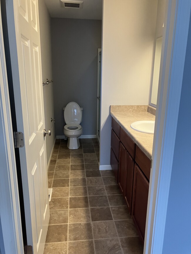 Master bath - 507 Stone Arbor Trail