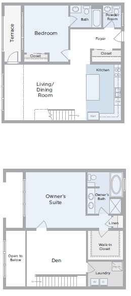 2BR/2.5BA - Silo Point