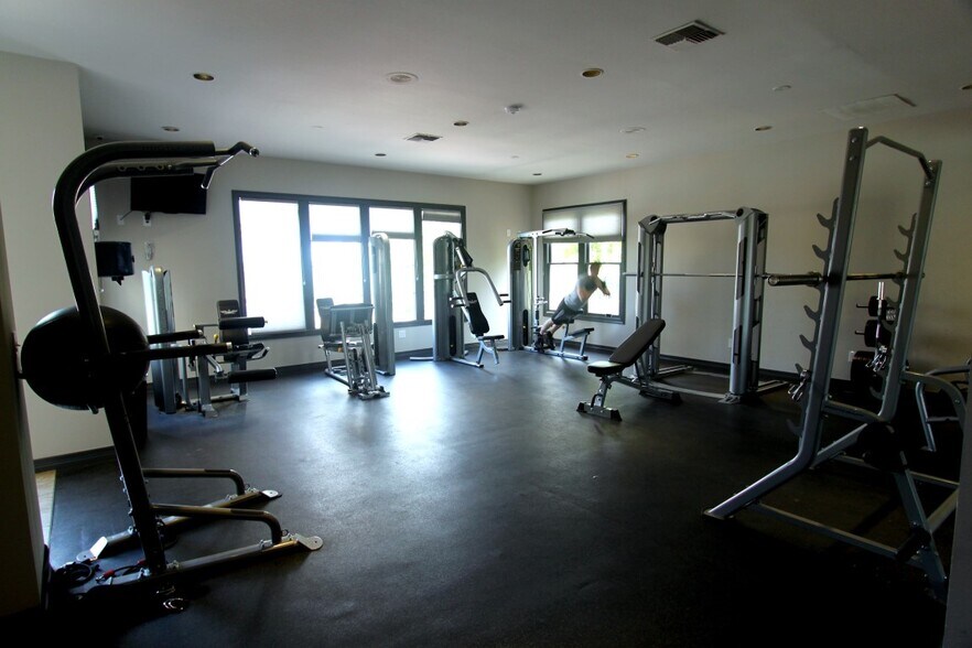 Main gym area, newly renovated with new equipment - 1942 Oxford Ln