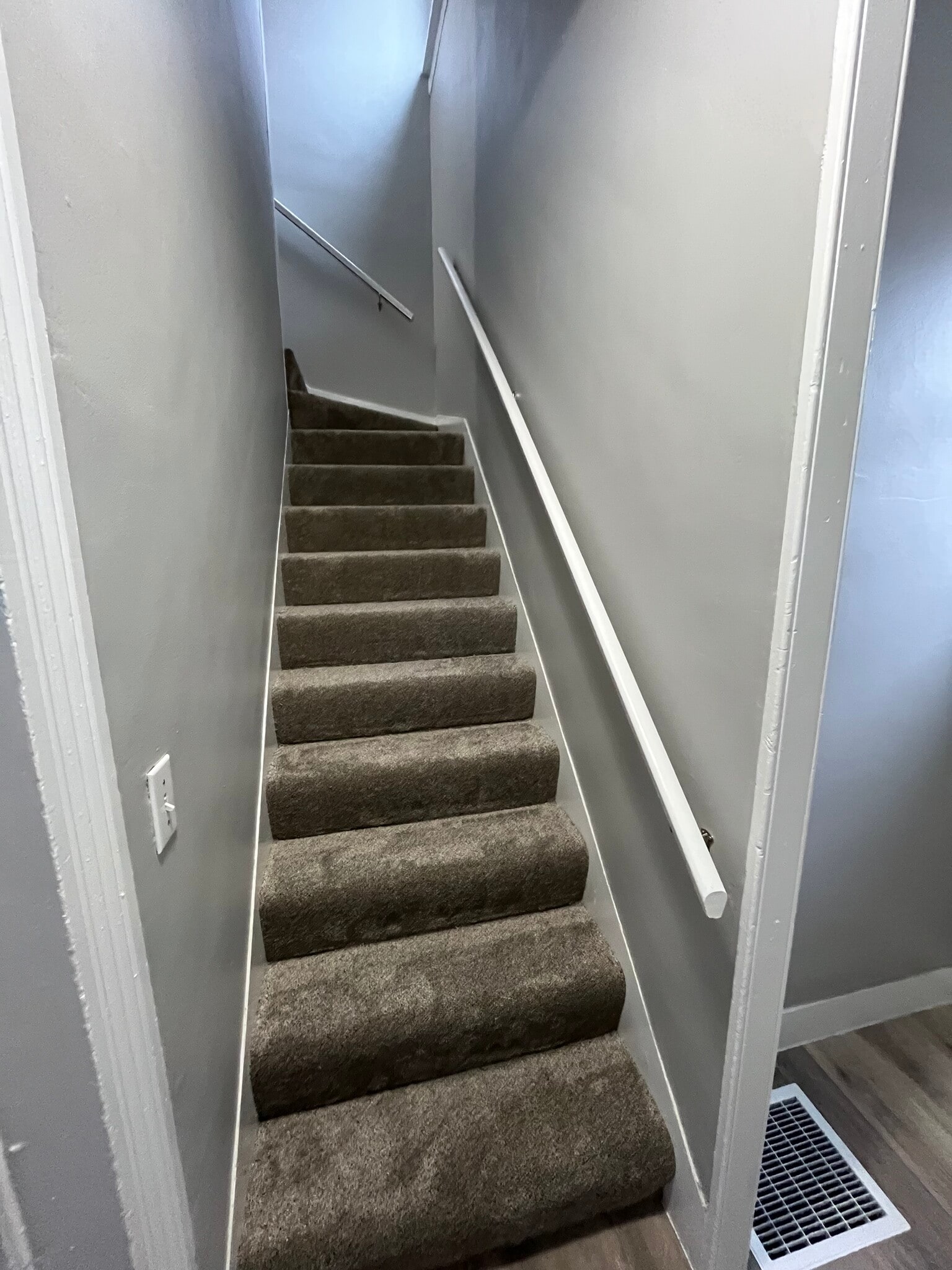 Stairway to second floor - 962 Johnson St
