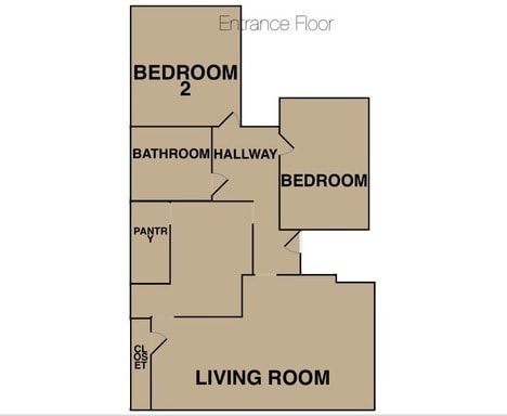 Building Photo - LARGE 2 Bed, 1 Bath Apartment Available NOW!!