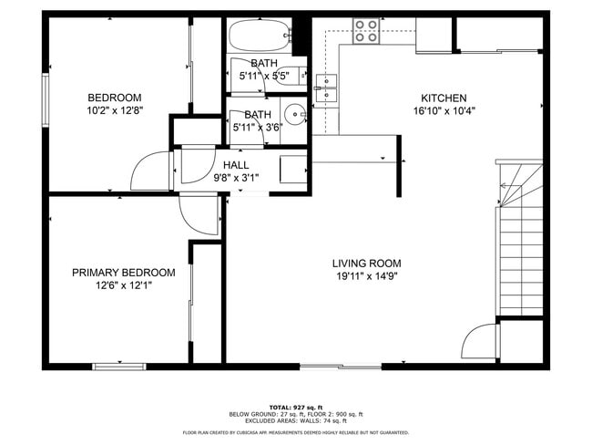 Floorplan - Orchard Court Apartments