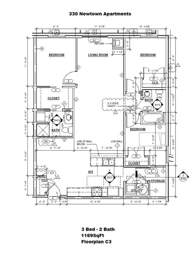 C3 - 330 Newtown Apartments