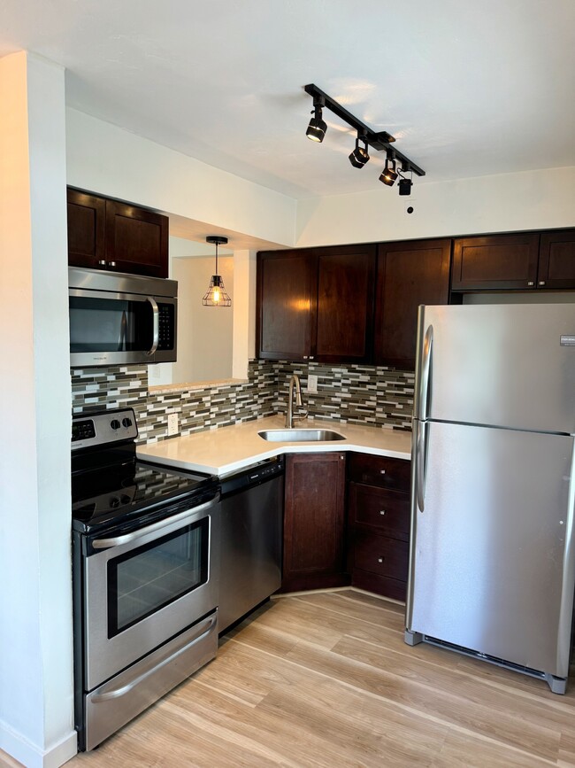 Kitchen with Stainless Steel Appliance - 3670 NE 6th Ave