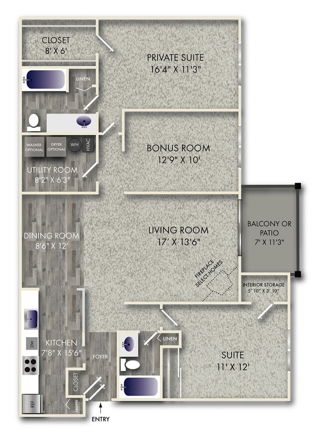 Floorplan - Reserve At Miller Farm