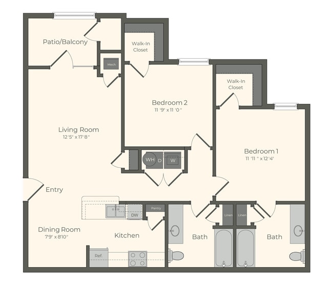 Floorplan - Trails at Big Spring