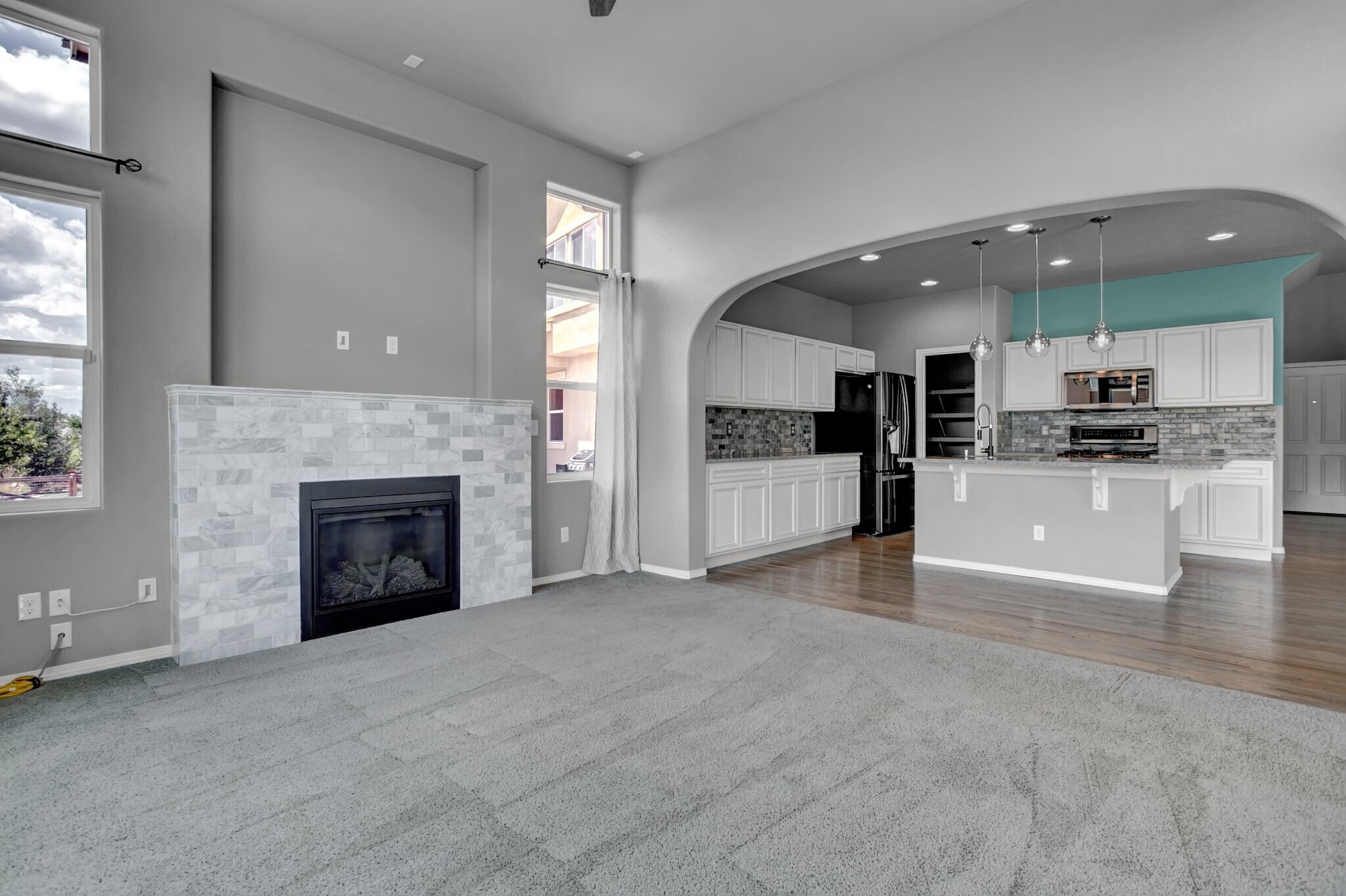 living/kitchen - 7272 Jagged Rock Cir