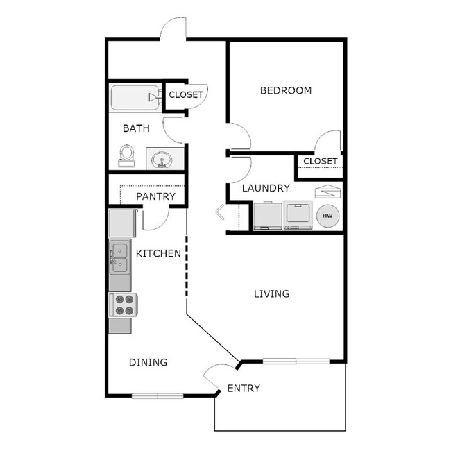 Floorplan - PINE BEND TOWNHOMES