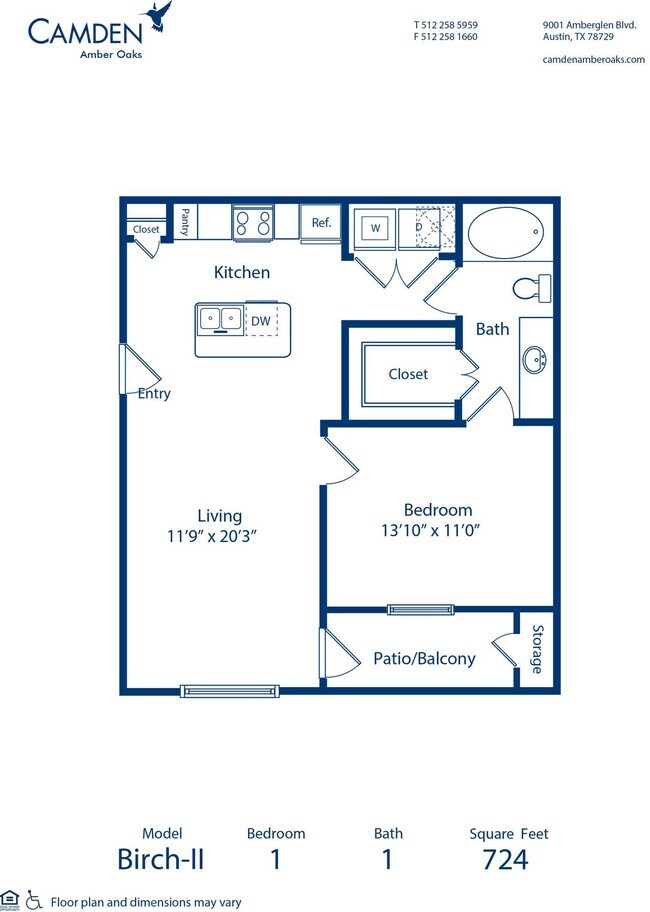 Floorplan - Camden Amber Oaks