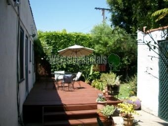 rear deck - 618 N La Jolla Ave