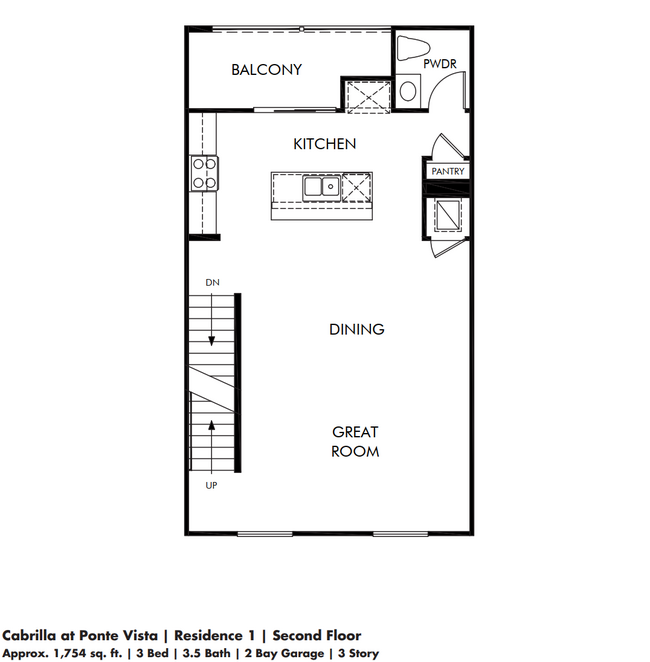 Floor Plan - 2nd Floor - 1442 Sea Ln