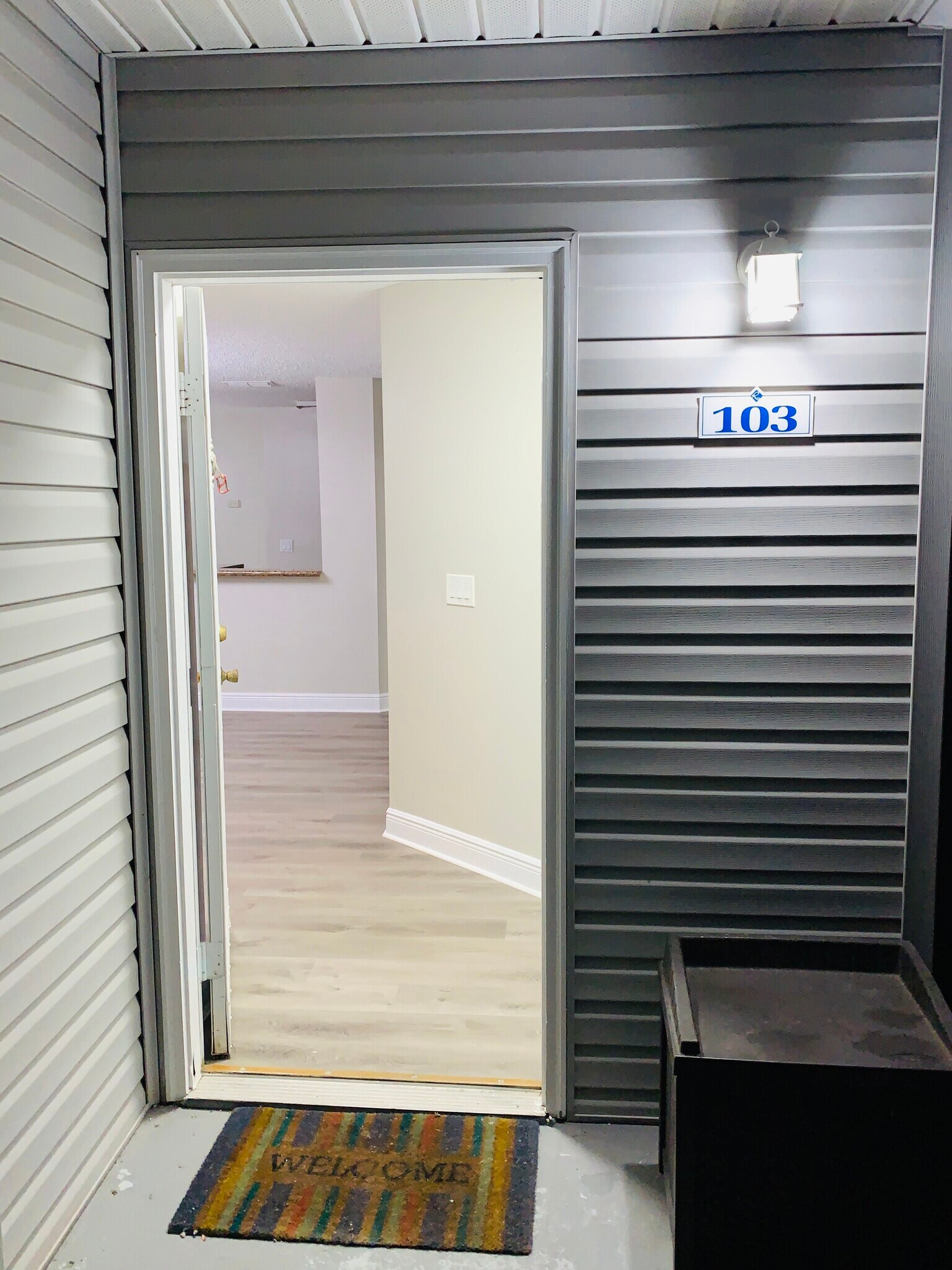 First Floor Unit, front door - 715 Sugar Bay Way