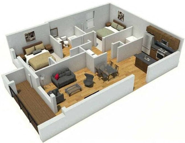 Floorplan - Haven Park Apartments