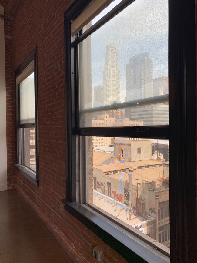 view from living area - 215 W 7th St