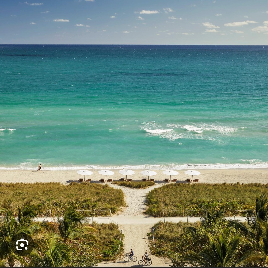 Beach across the street - 9248 Collins Ave