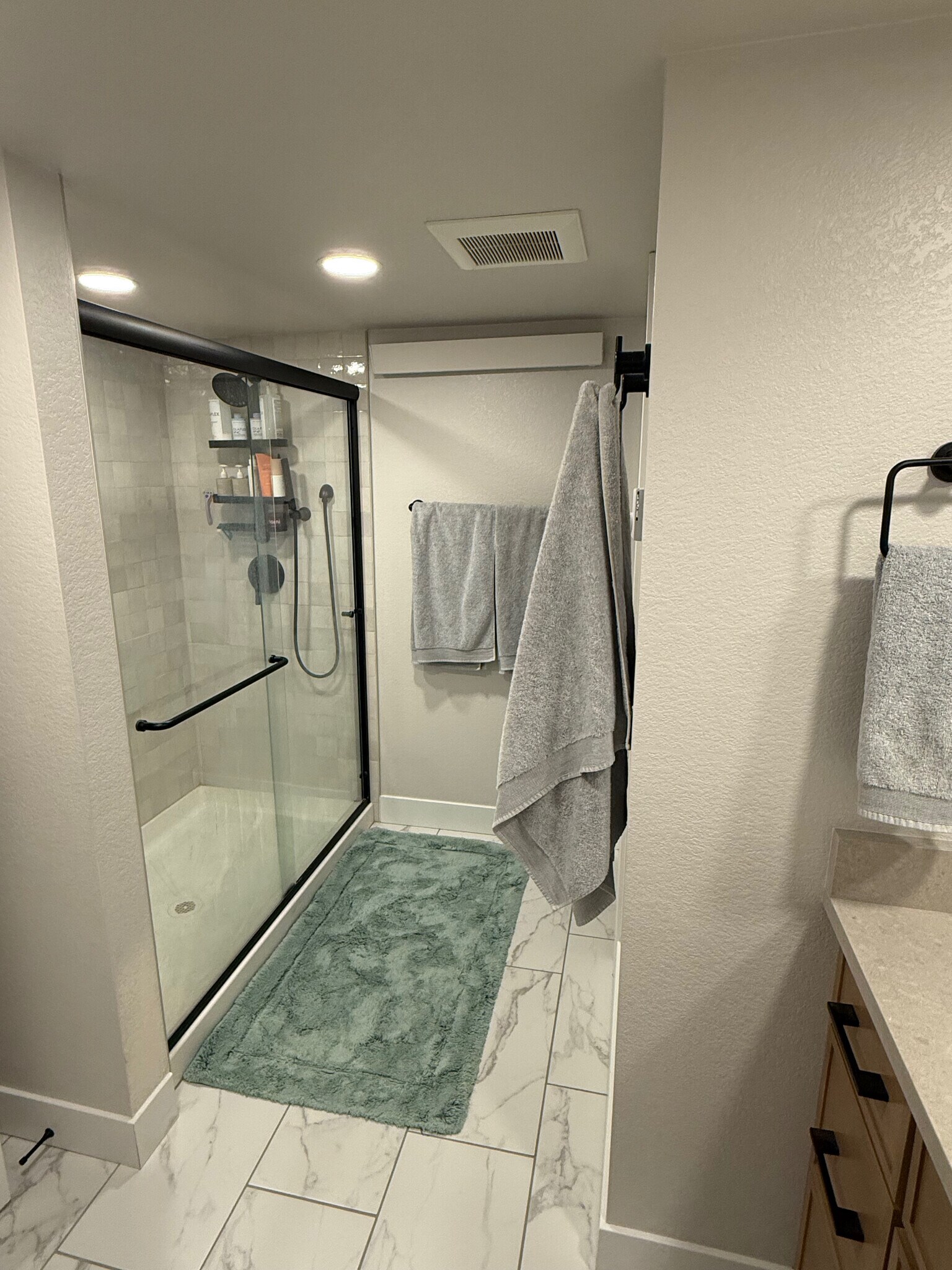 Downstairs shower - 3423 N Saint Paul St