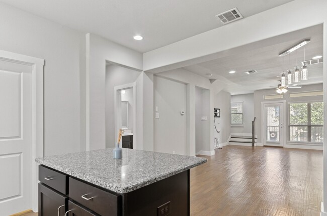 Kitchen Overlooking Living - 1304 Palm Canyon Dr