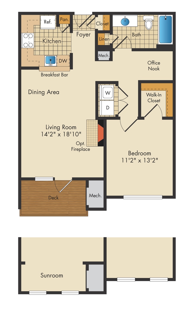Floorplan - The Courts of Devon