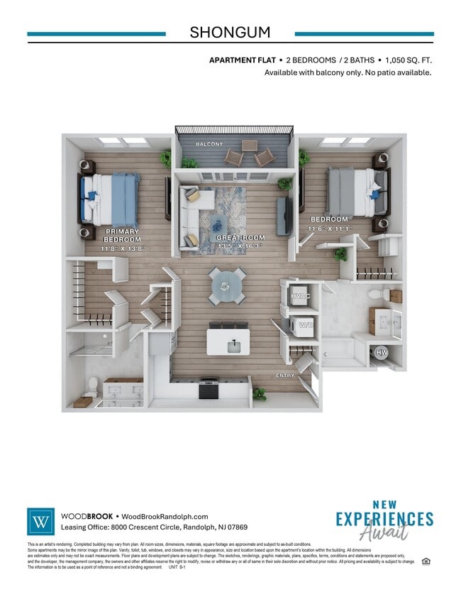 Floorplan - Woodbrook at Randolph
