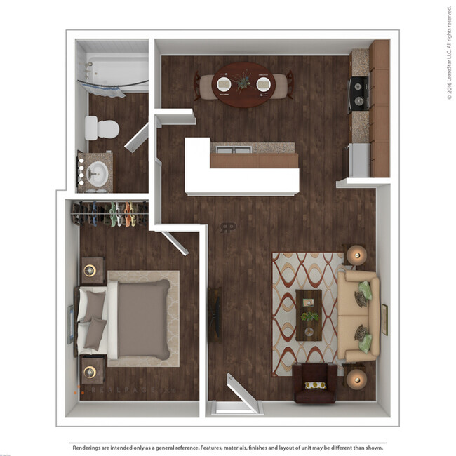 Floorplan - The Daynor Apartments