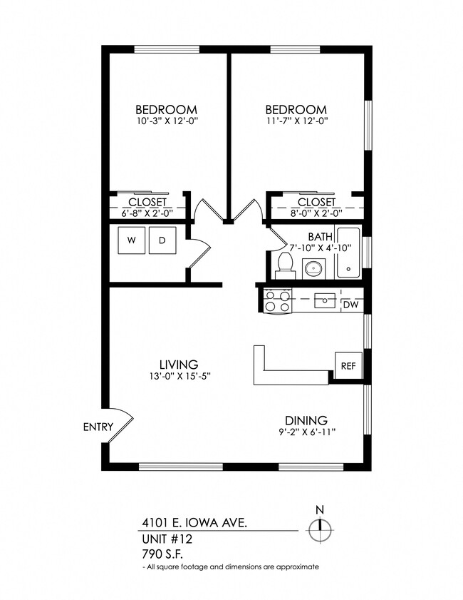 Floorplan - 4101 E Iowa