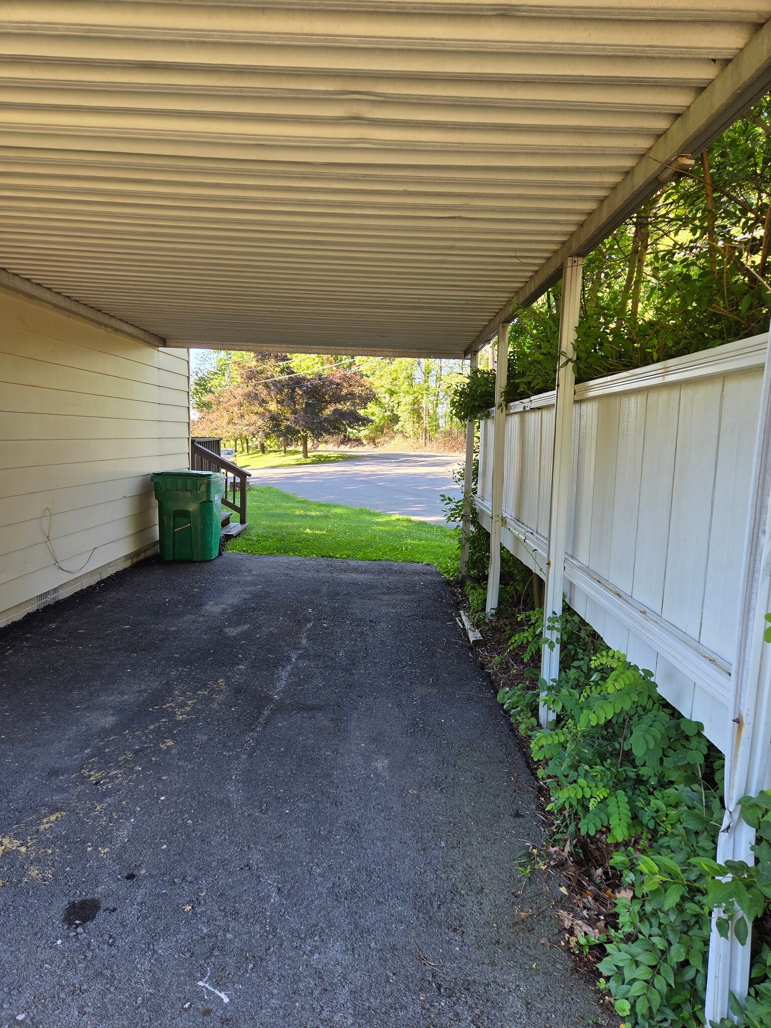 Your own private driveway and carport. - 102 Stonecrest