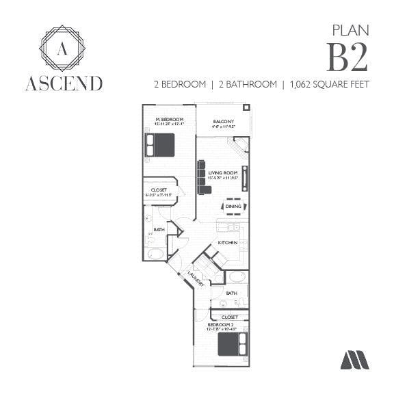 Floorplan - Ascend at Kierland