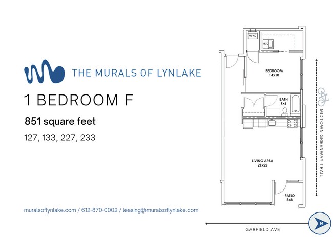 Floorplan - The Murals of LynLake