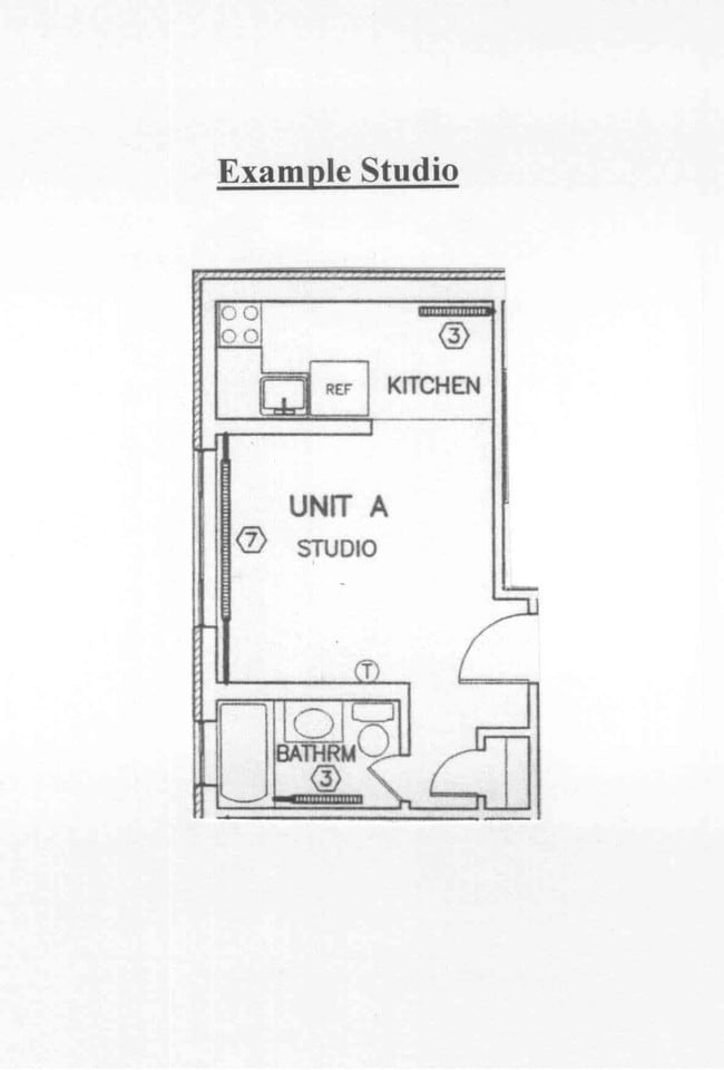 Studio Layout - Sumner House