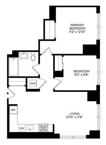 Floorplan - Lincoln at Bankside