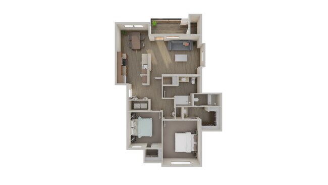 TheGroveFloorPlan_Unit B_MainUpperFloorPlan2Bd2Ba1048sf.jpg - Grove Ph II