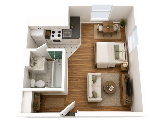 Floorplan - Barrington Apartments