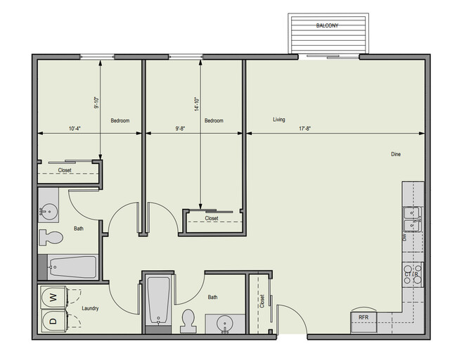 Floorplan - The Calypso at Samish Hill