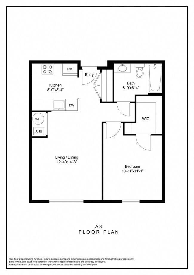 Floorplan - The Village at Slippery Hill Senior Apartments- 62+