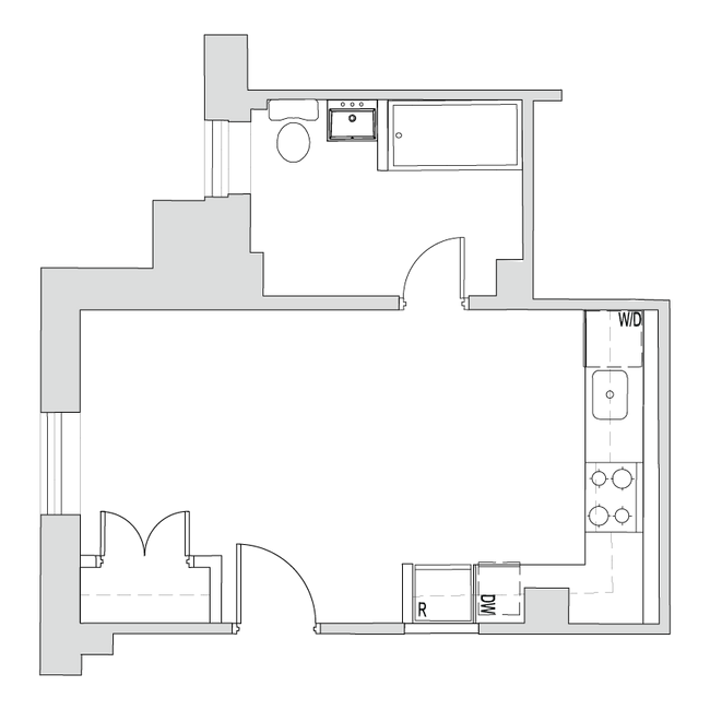 Floorplan - Tilden Hall Apartments