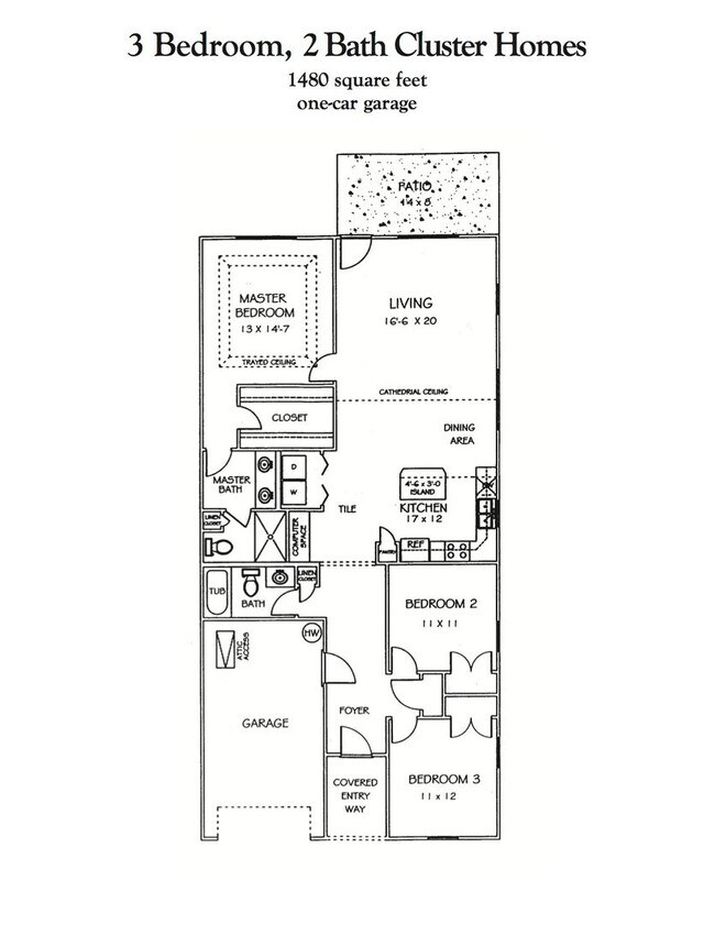 Building Photo - 1480SF 3BR 2BA