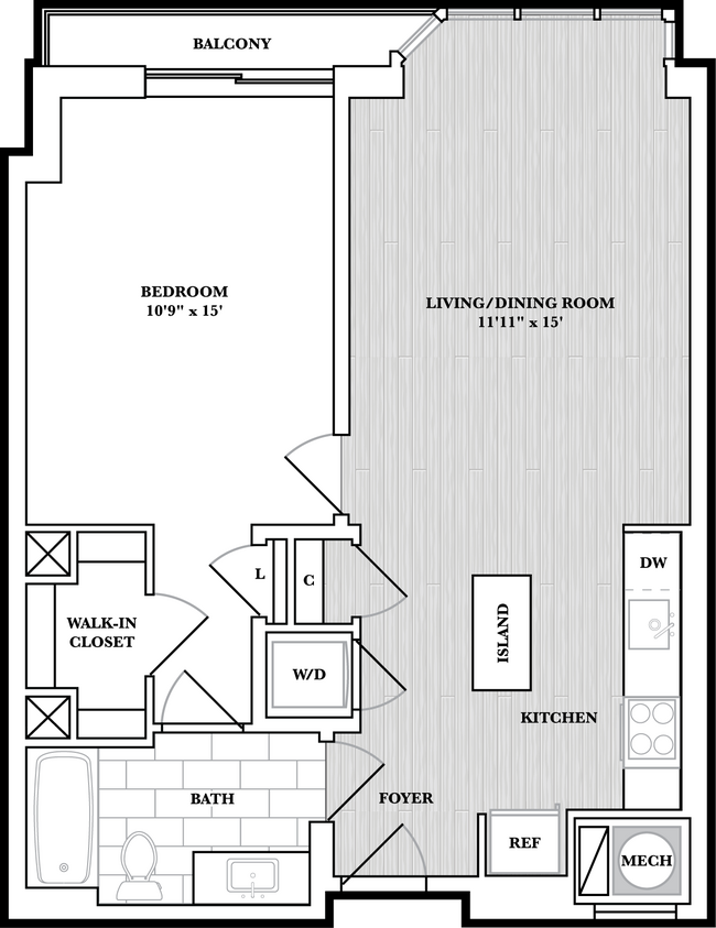 Floorplan - Cathedral Commons