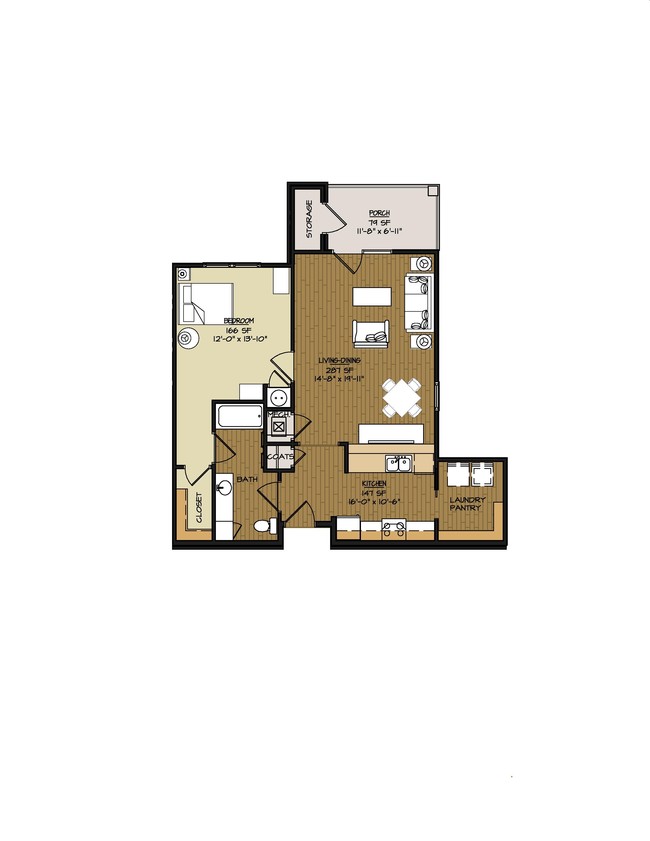 1BR/1BA - Franklin Hills