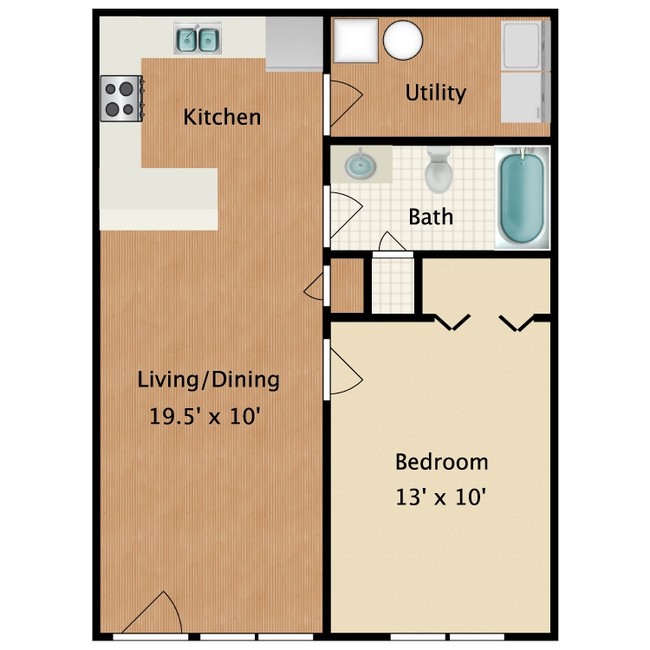 Floorplan - Millennium Apartments