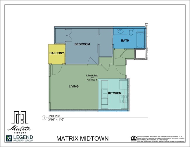 Floorplan - Matrix Midtown