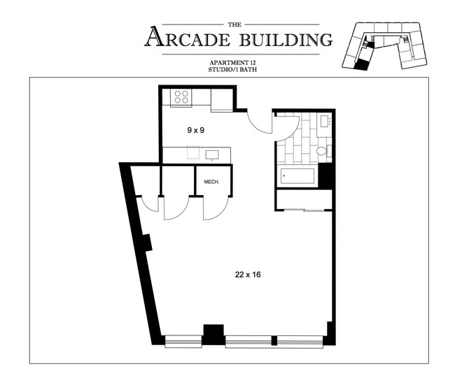 Floorplan - The Arcade Building