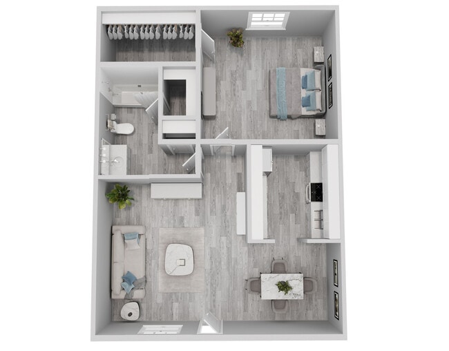 Floorplan - Azul Apartment Homes