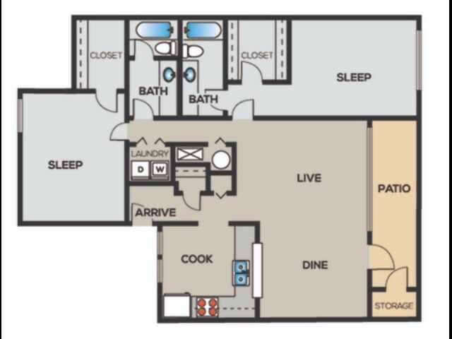 2br/2ba - Spalding Bridge