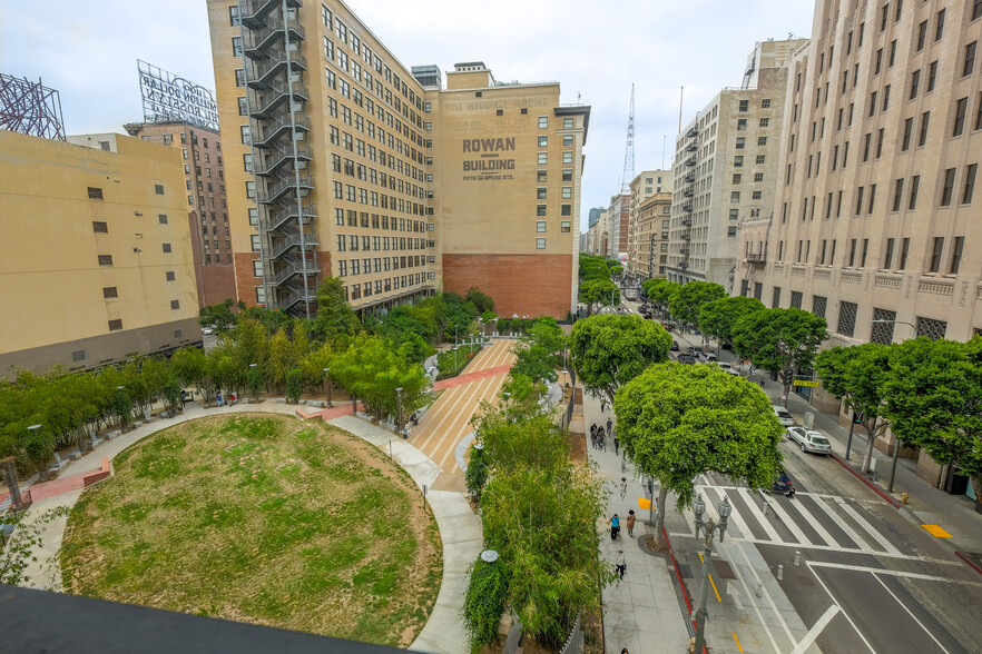 View of Spring St Park from Balcony #1 - 416 S Spring St