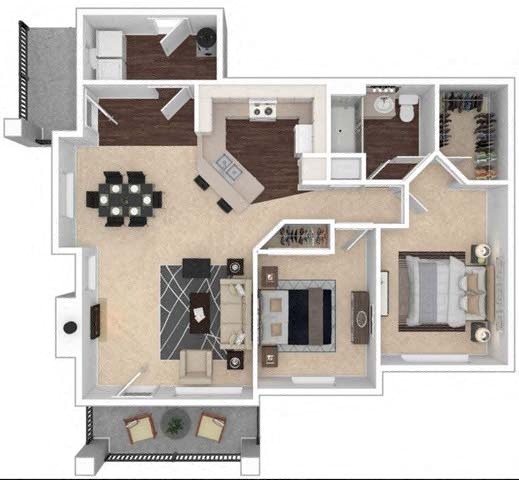 Floorplan - Clock Tower Village