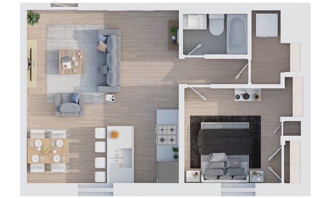 Floorplan - Colonial Flats